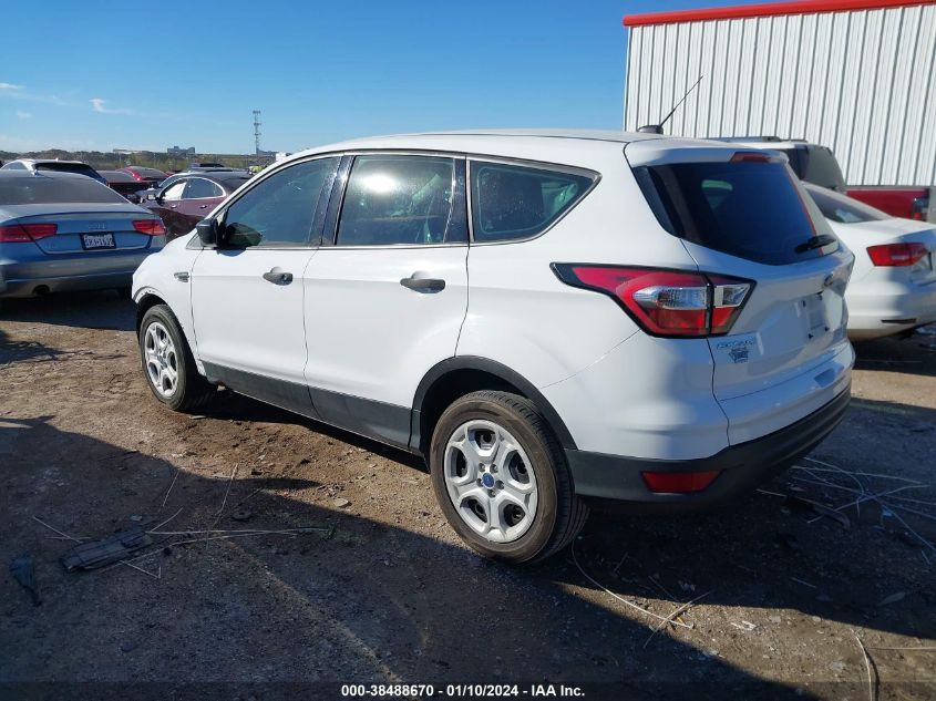 2017 FORD ESCAPE S - 1FMCU0F78HUC10402