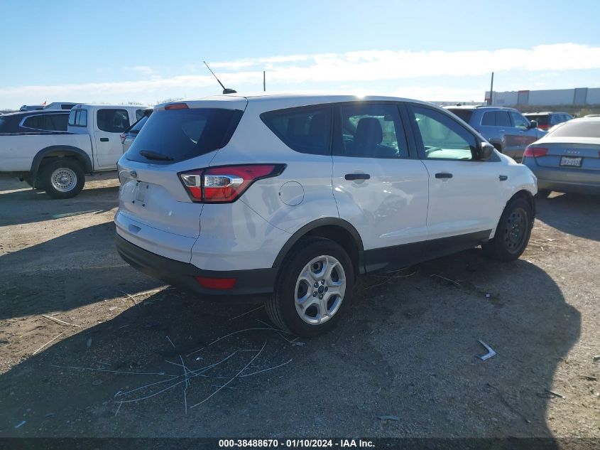 2017 FORD ESCAPE S - 1FMCU0F78HUC10402