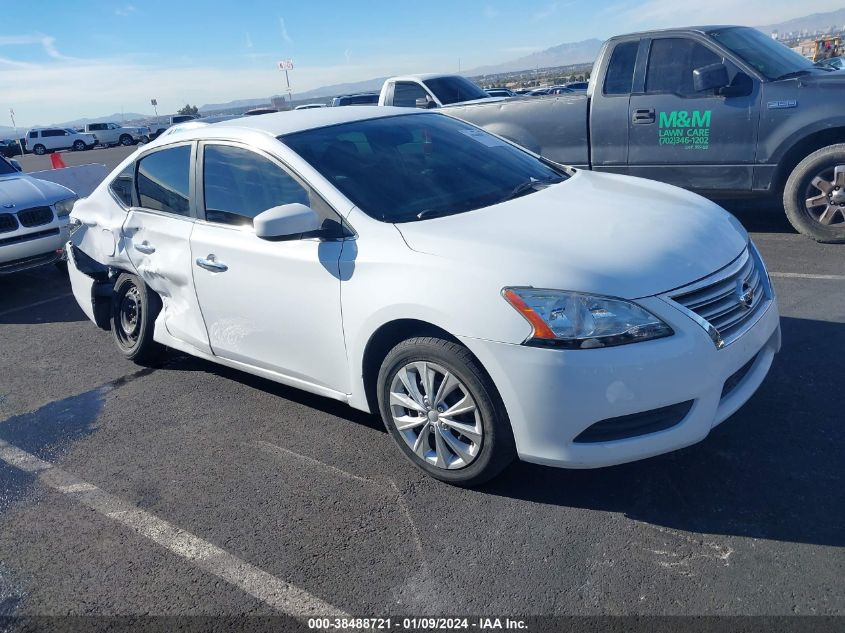 2015 NISSAN SENTRA S/SV/SR/SL - 3N1AB7AP2FY339539