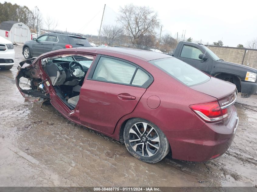2013 HONDA CIVIC SDN - 2HGFB2F5XDH021640