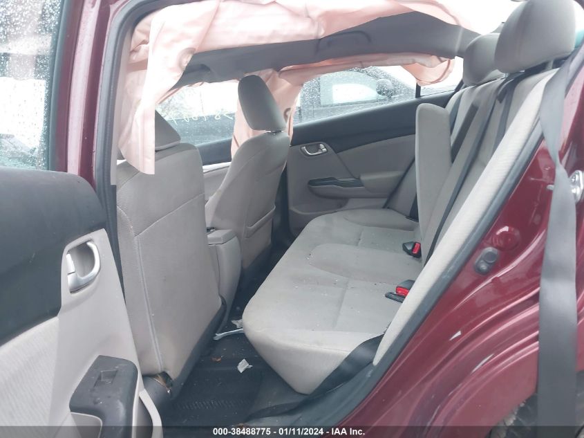2013 HONDA CIVIC SDN - 2HGFB2F5XDH021640