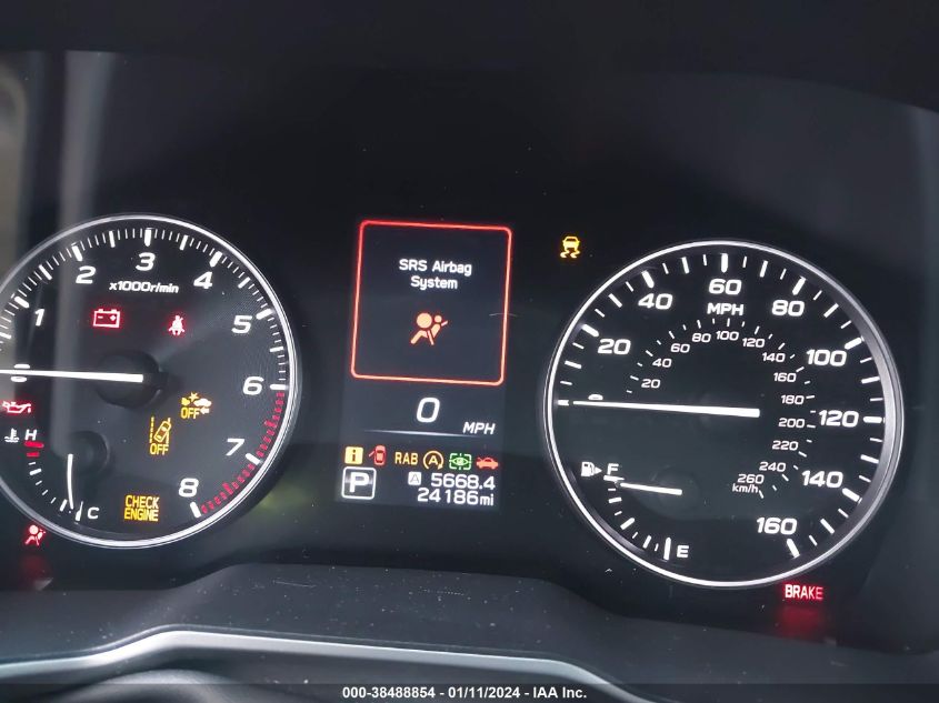 2021 SUBARU OUTBACK TOURING - 4S4BTAPC8M3124684