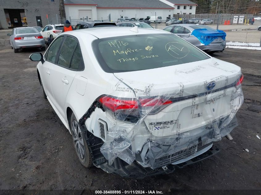 2022 TOYOTA COROLLA HYBRID LE - JTDEAMDE0N3010209