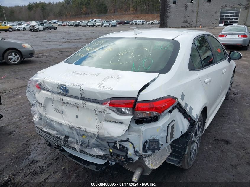 2022 TOYOTA COROLLA HYBRID LE - JTDEAMDE0N3010209