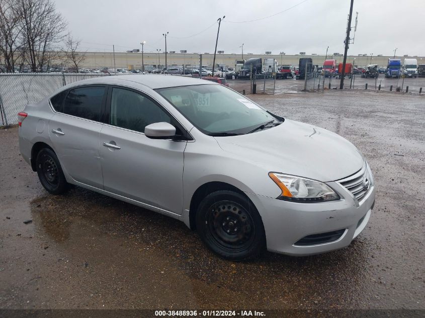 2015 NISSAN SENTRA S - 3N1AB7APXFY286752