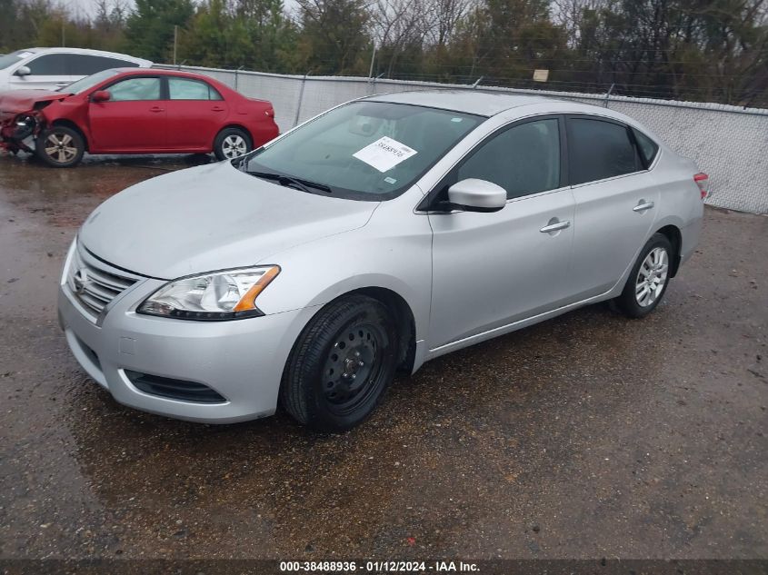 3N1AB7APXFY286752 | 2015 NISSAN SENTRA