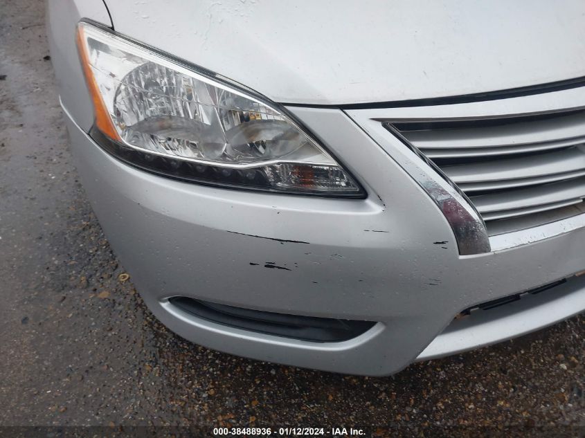 2015 NISSAN SENTRA S - 3N1AB7APXFY286752