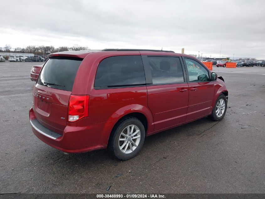 2016 DODGE GRAND CARAVAN SXT - 2C4RDGCG5GR170738
