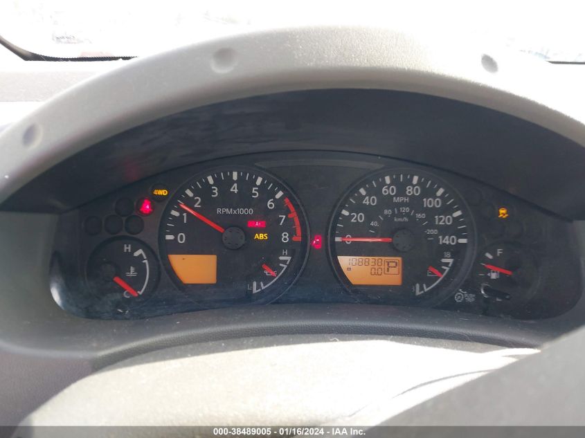 2015 NISSAN FRONTIER PRO-4X/S/SL/SV - 1N6AD0EVXFN711288