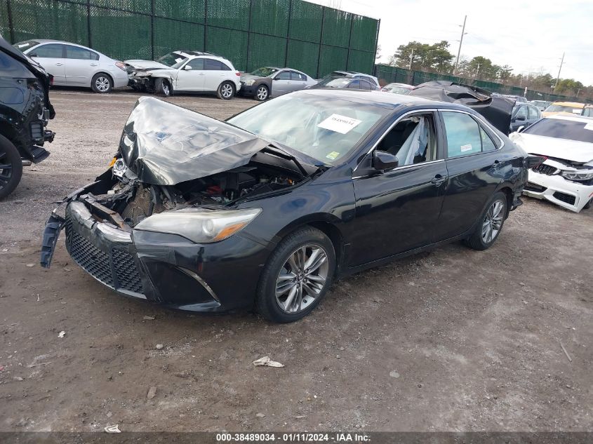 2015 TOYOTA CAMRY SE - 4T1BF1FK9FU970609