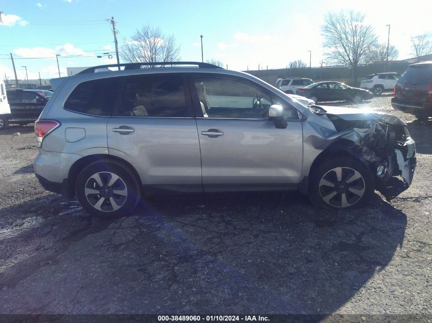 2017 SUBARU FORESTER 2.5I LIMITED - JF2SJAJC9HH520295