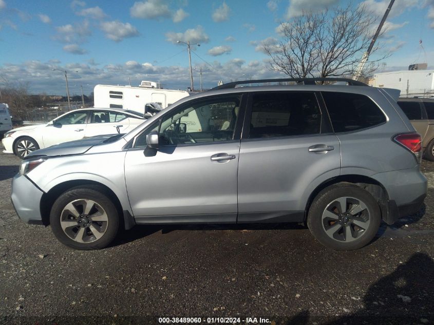 2017 SUBARU FORESTER 2.5I LIMITED - JF2SJAJC9HH520295