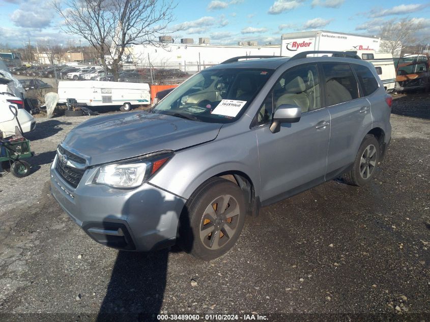 2017 SUBARU FORESTER 2.5I LIMITED - JF2SJAJC9HH520295
