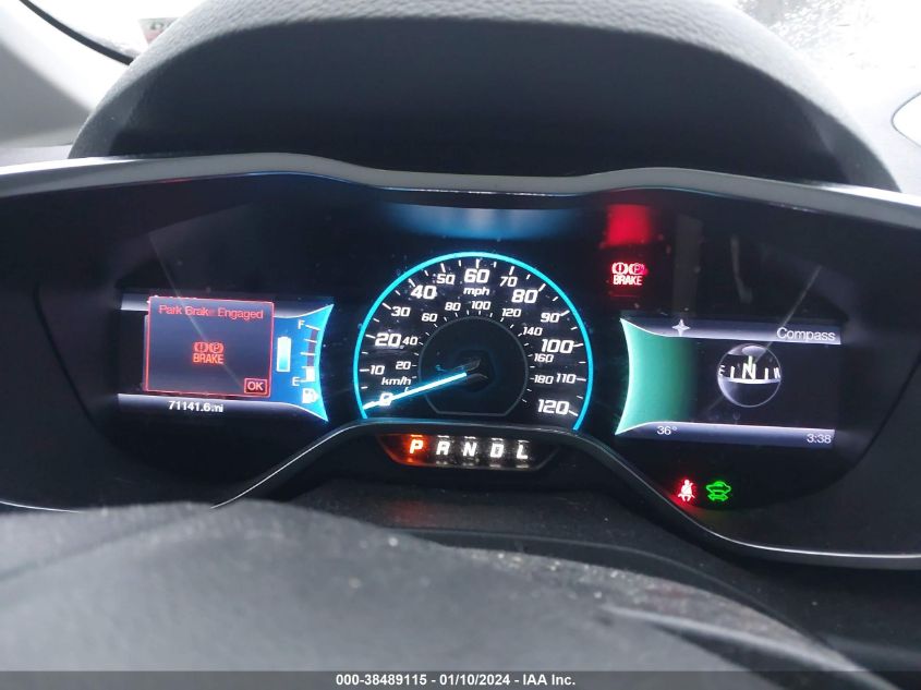 2013 FORD C-MAX HYBRID SE - 1FADP5AU6DL519530