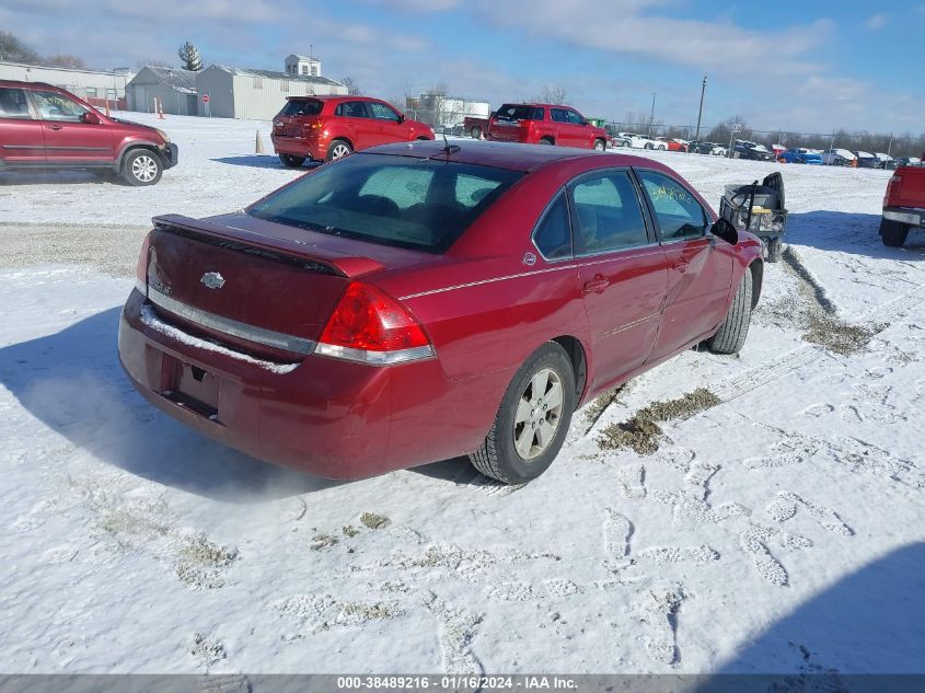 2G1WT58N389217244 | 2008 CHEVROLET IMPALA