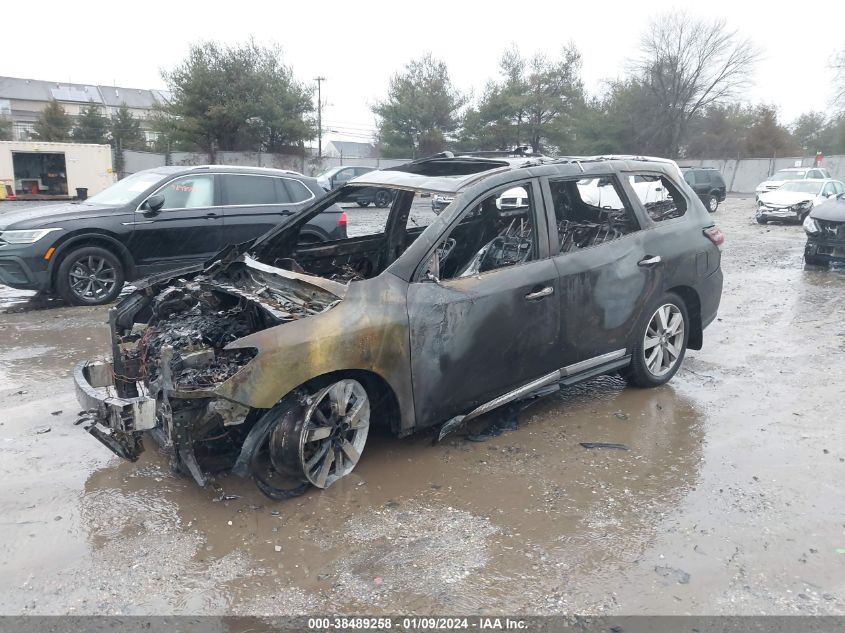 2013 NISSAN PATHFINDER PLATINUM - 5N1AR2MM6DC629426