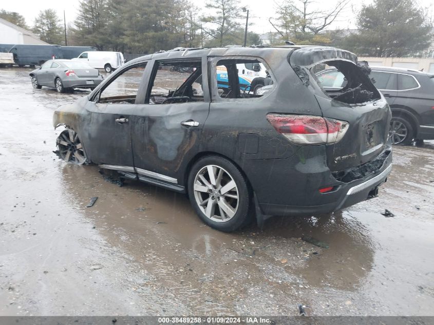 2013 NISSAN PATHFINDER PLATINUM - 5N1AR2MM6DC629426