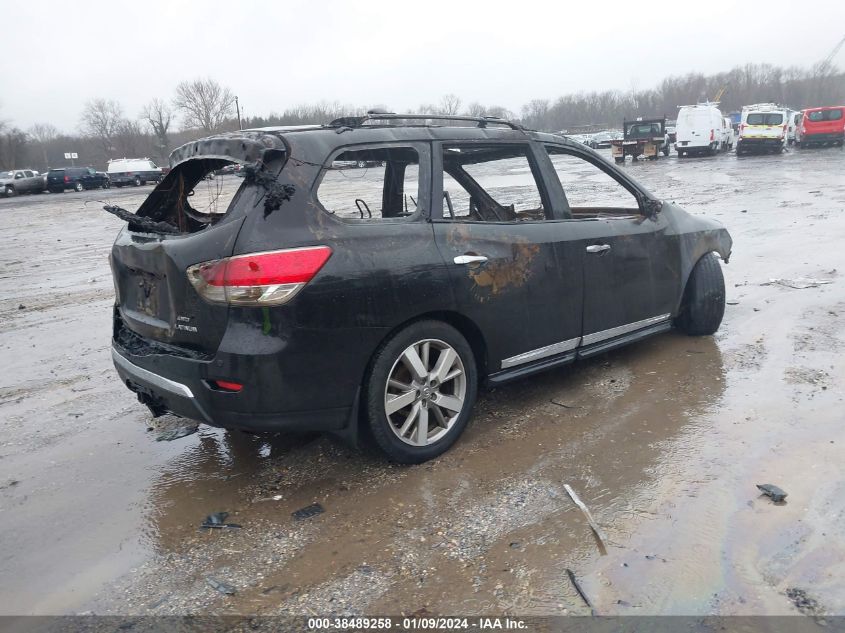 2013 NISSAN PATHFINDER PLATINUM - 5N1AR2MM6DC629426