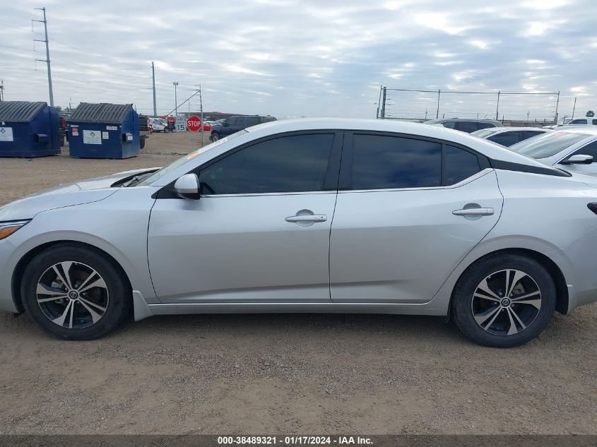 2022 NISSAN SENTRA SV - 3N1AB8CV6NY287364