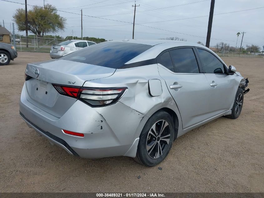 2022 NISSAN SENTRA SV - 3N1AB8CV6NY287364