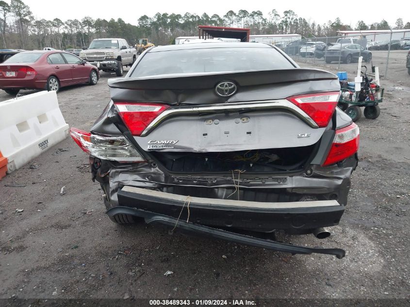 2015 TOYOTA CAMRY SE - 4T1BF1FK8FU496359