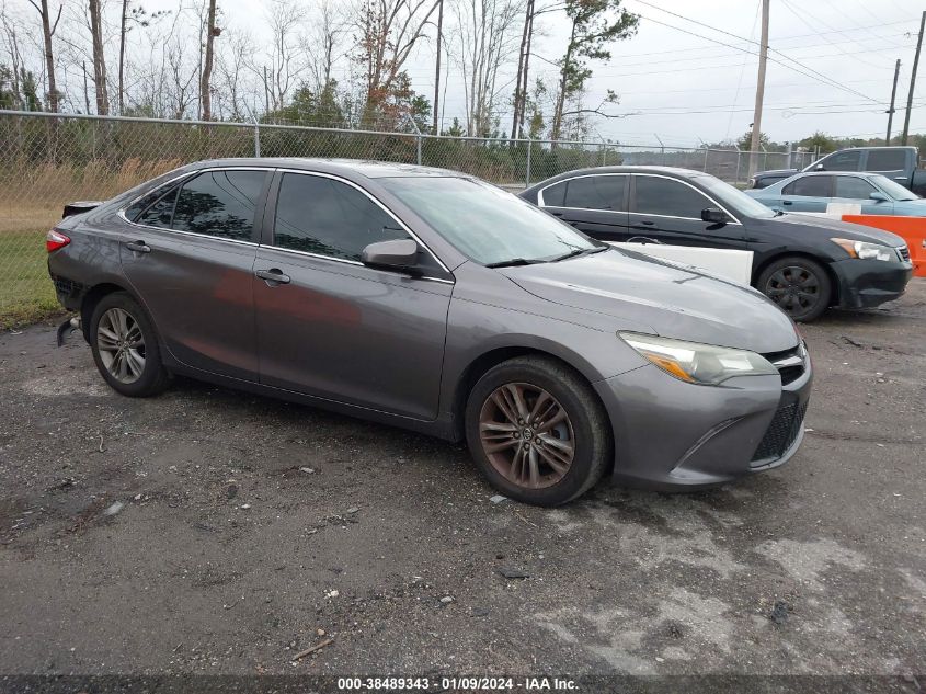 2015 TOYOTA CAMRY SE - 4T1BF1FK8FU496359