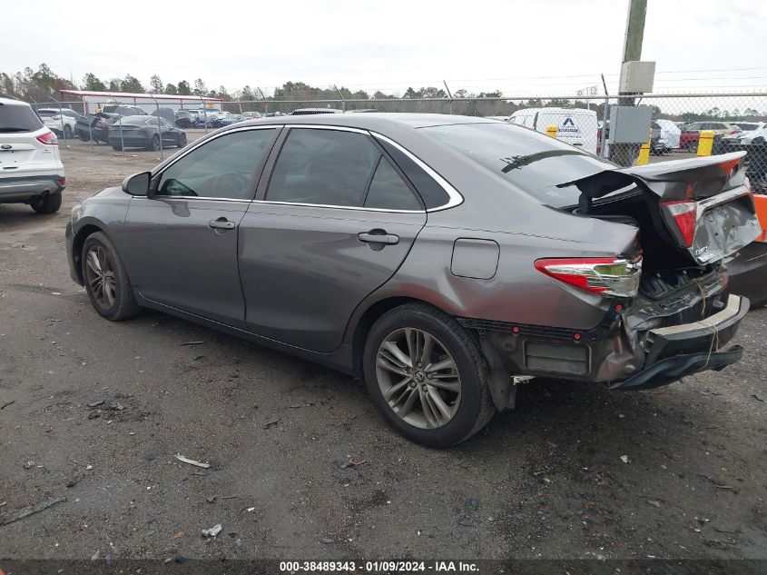 2015 TOYOTA CAMRY SE - 4T1BF1FK8FU496359