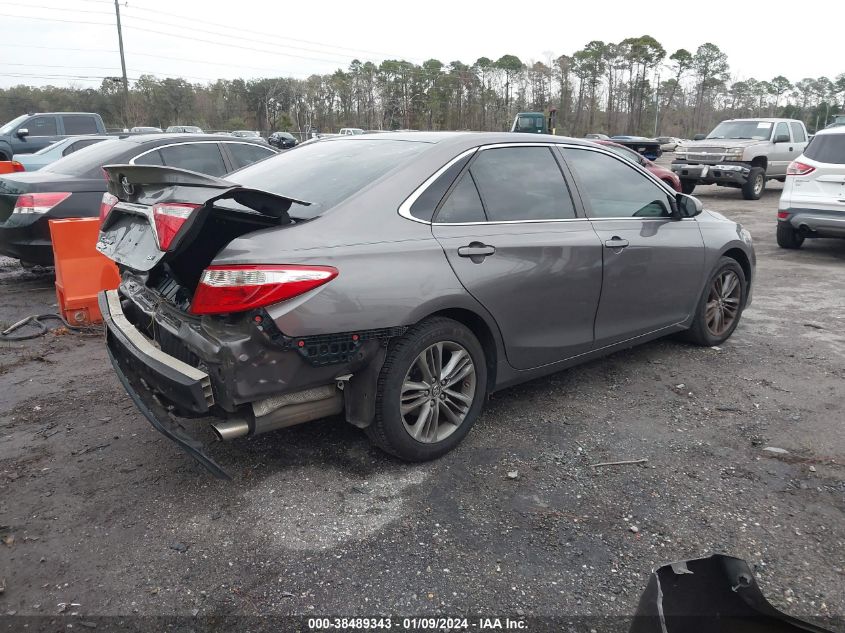 2015 TOYOTA CAMRY SE - 4T1BF1FK8FU496359
