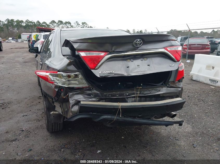 2015 TOYOTA CAMRY SE - 4T1BF1FK8FU496359