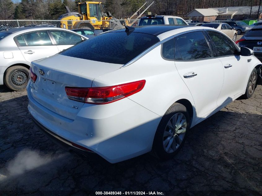 2017 KIA OPTIMA EX - 5XXGU4L38HG167961