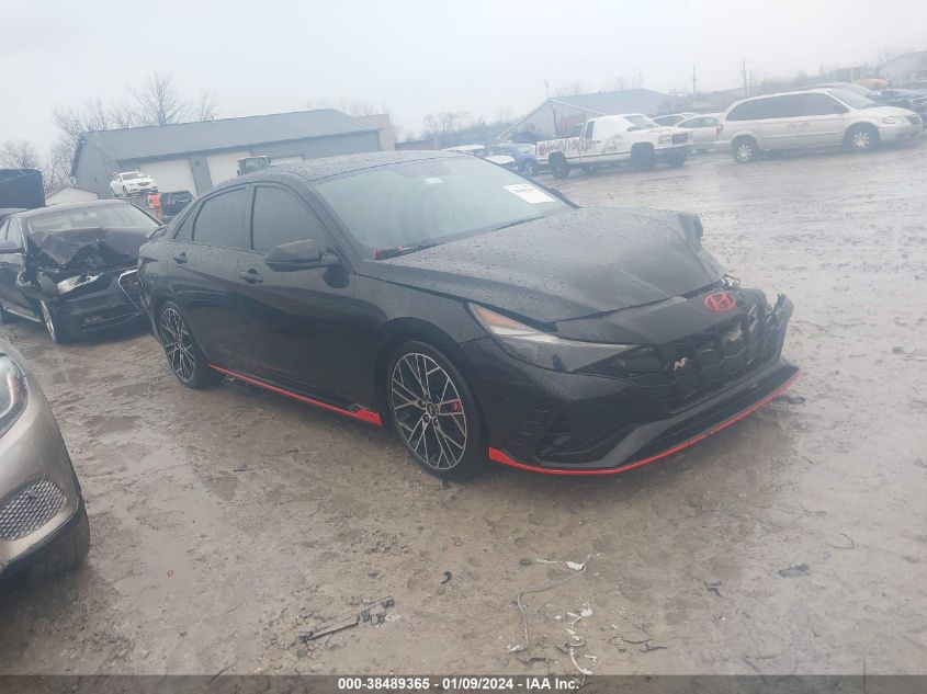 2022 HYUNDAI ELANTRA N - KMHLW4AK1NU003326