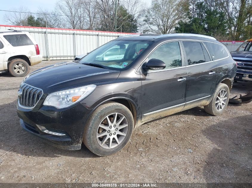 2014 BUICK ENCLAVE LEATHER - 5GAKRBKD1EJ215352