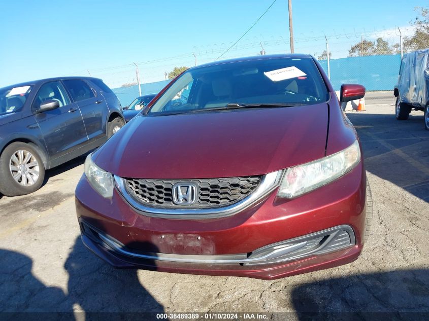 2014 HONDA CIVIC LX - 19XFB2F55EE273436