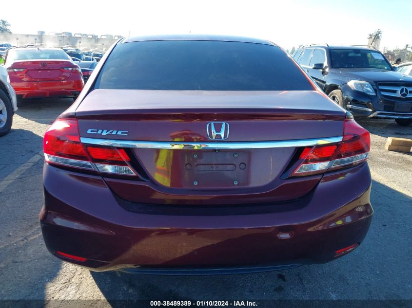 2014 HONDA CIVIC LX - 19XFB2F55EE273436