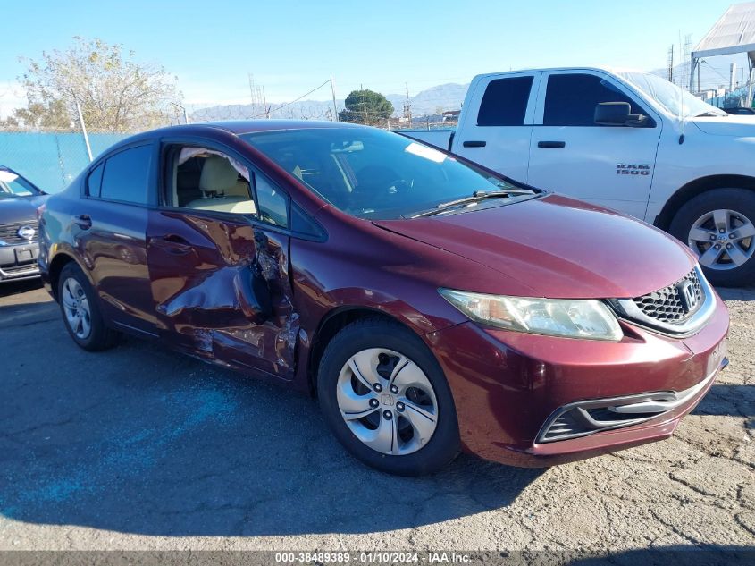 2014 HONDA CIVIC LX - 19XFB2F55EE273436