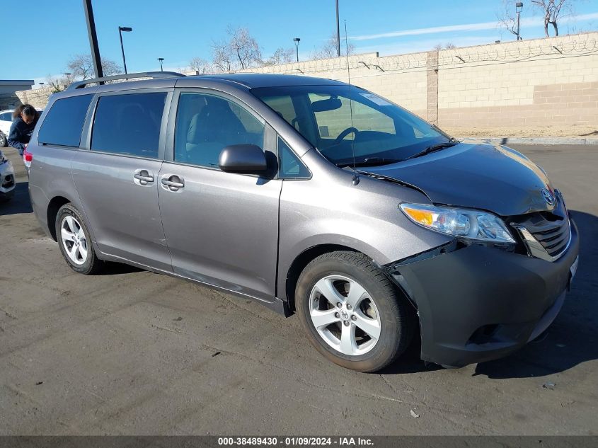2014 TOYOTA SIENNA LE V6 8 PASSENGER - 5TDKK3DC1ES473760