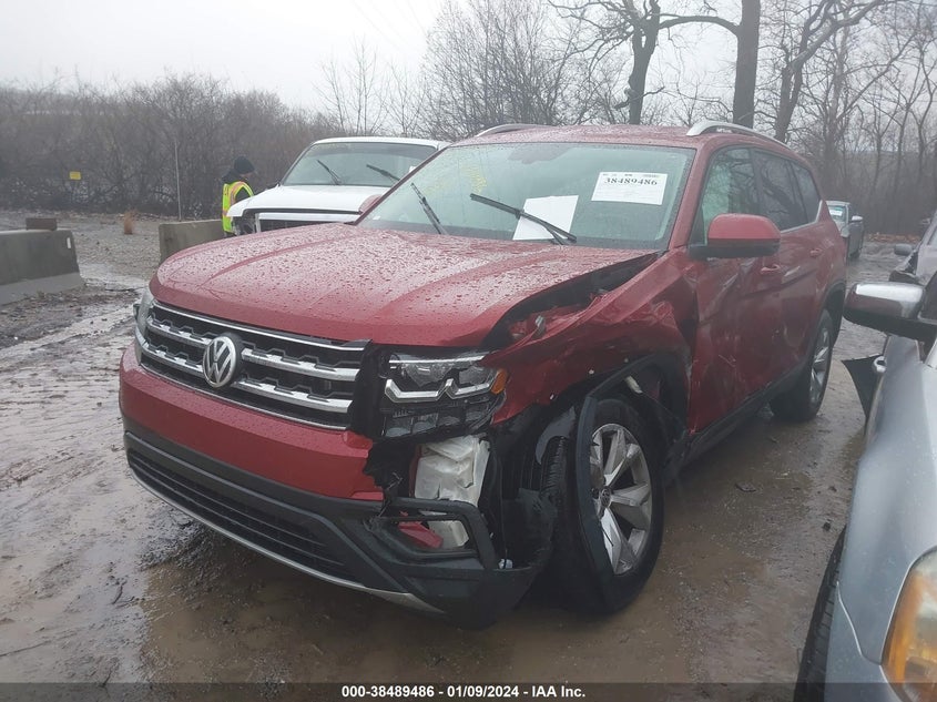 VIN 1V2LR2CA4KC513478 2019 VOLKSWAGEN ATLAS 3.6L V6 SE