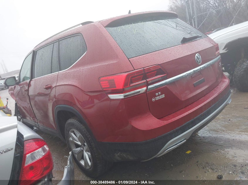 VIN 1V2LR2CA4KC513478 2019 VOLKSWAGEN ATLAS 3.6L V6 SE