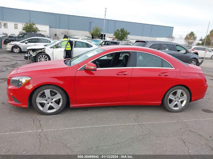 2015 MERCEDES-BENZ CLA 250 - WDDSJ4EB0FN208002
