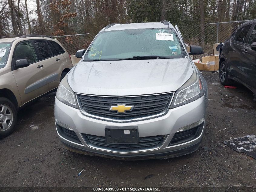 2015 CHEVROLET TRAVERSE LS - 1GNKRFED5FJ247389
