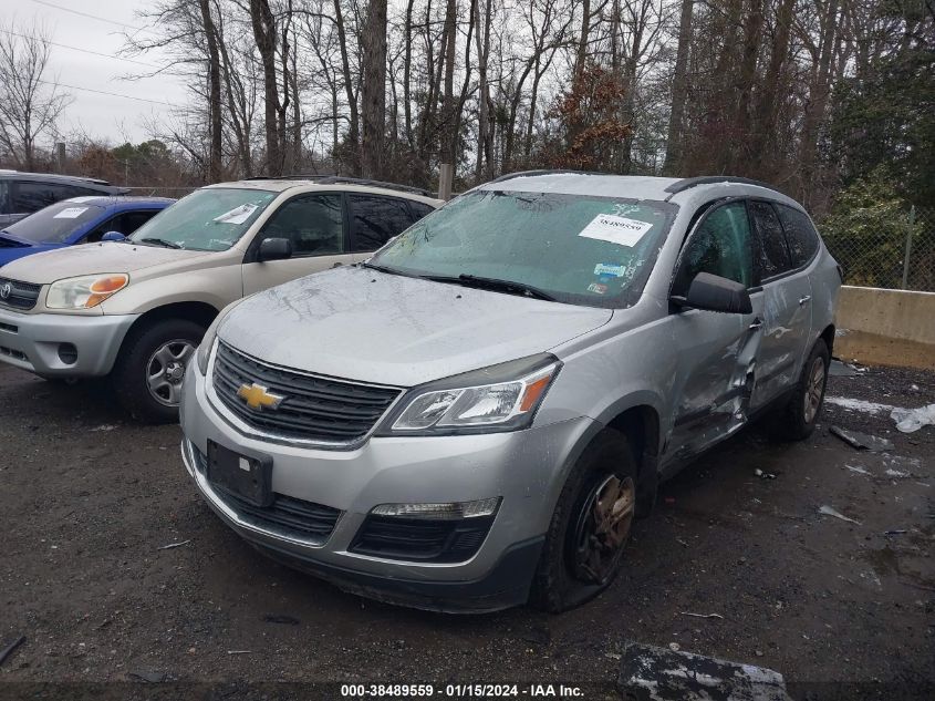 2015 CHEVROLET TRAVERSE LS - 1GNKRFED5FJ247389