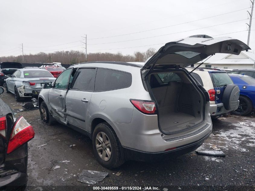 2015 CHEVROLET TRAVERSE LS - 1GNKRFED5FJ247389