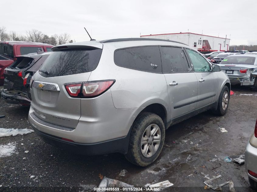 2015 CHEVROLET TRAVERSE LS - 1GNKRFED5FJ247389