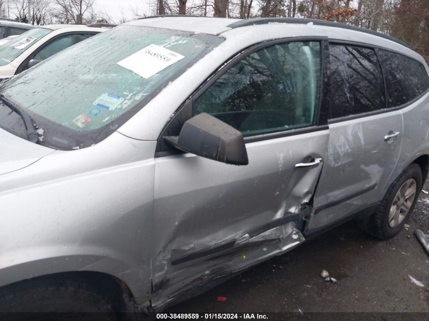 2015 CHEVROLET TRAVERSE LS - 1GNKRFED5FJ247389