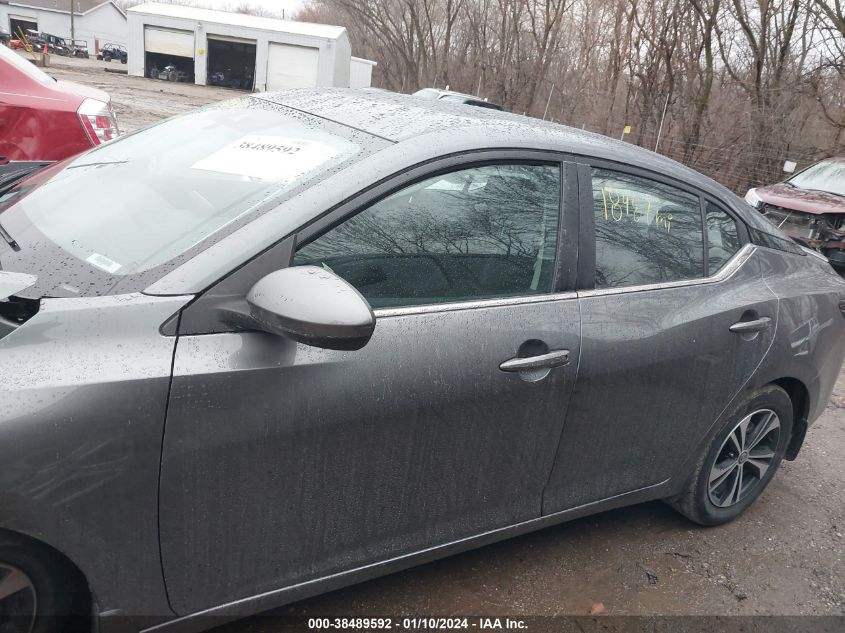 2022 NISSAN SENTRA SV XTRONIC CVT - 3N1AB8CV1NY212300