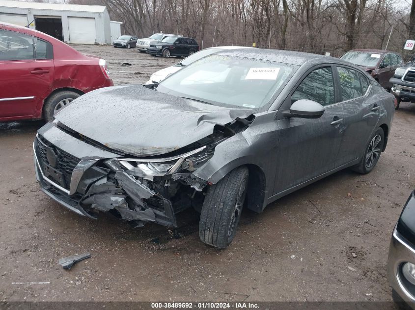 2022 NISSAN SENTRA SV XTRONIC CVT - 3N1AB8CV1NY212300