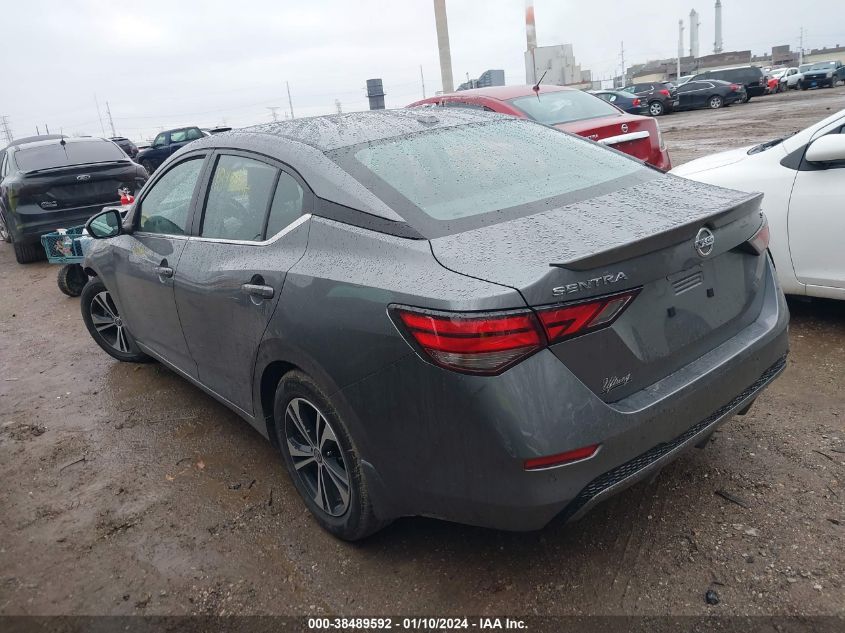 2022 NISSAN SENTRA SV XTRONIC CVT - 3N1AB8CV1NY212300