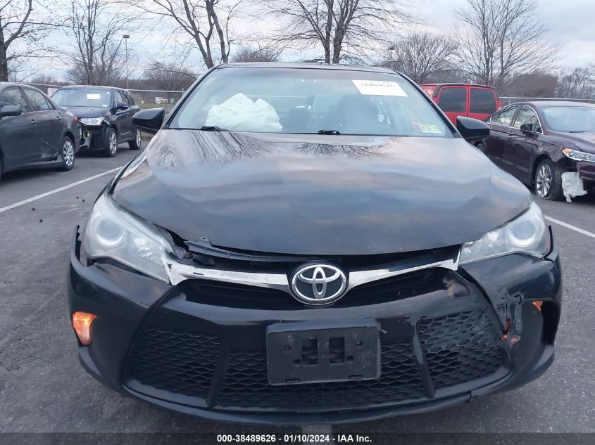 2015 TOYOTA CAMRY SE - 4T1BF1FK1FU487969