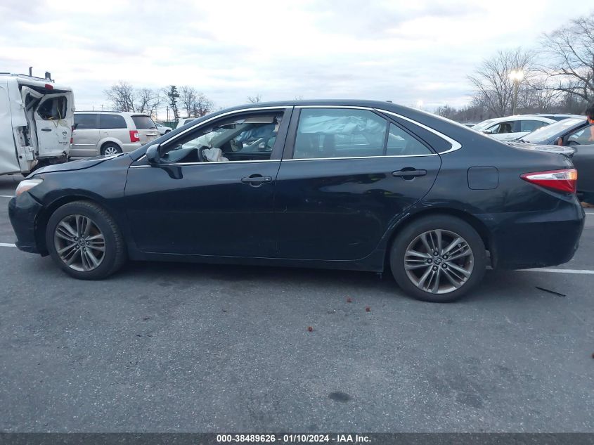 2015 TOYOTA CAMRY SE - 4T1BF1FK1FU487969