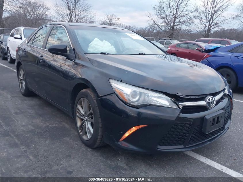 2015 TOYOTA CAMRY SE - 4T1BF1FK1FU487969